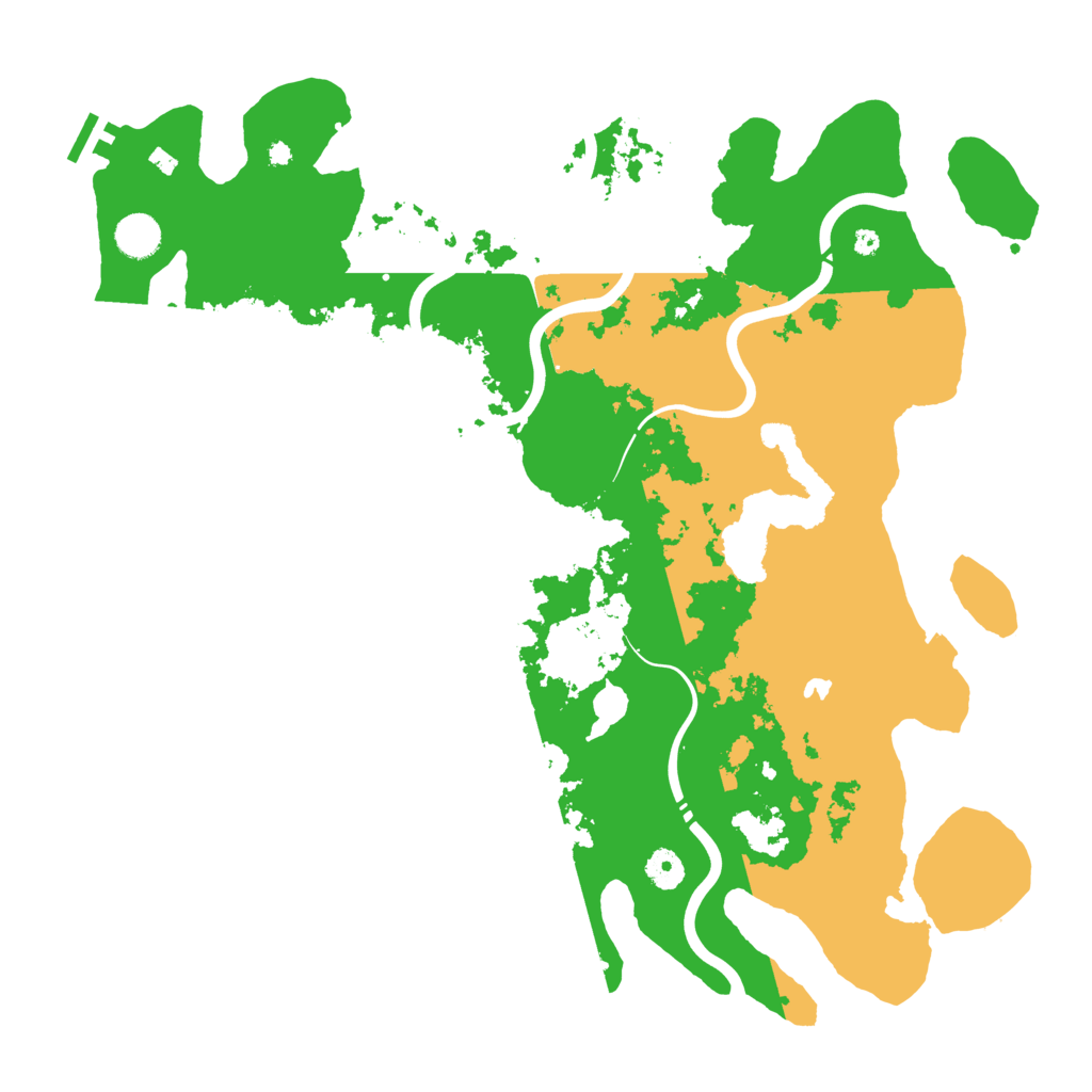 Biome Rust Map: Procedural Map, Size: 4250, Seed: 92051498