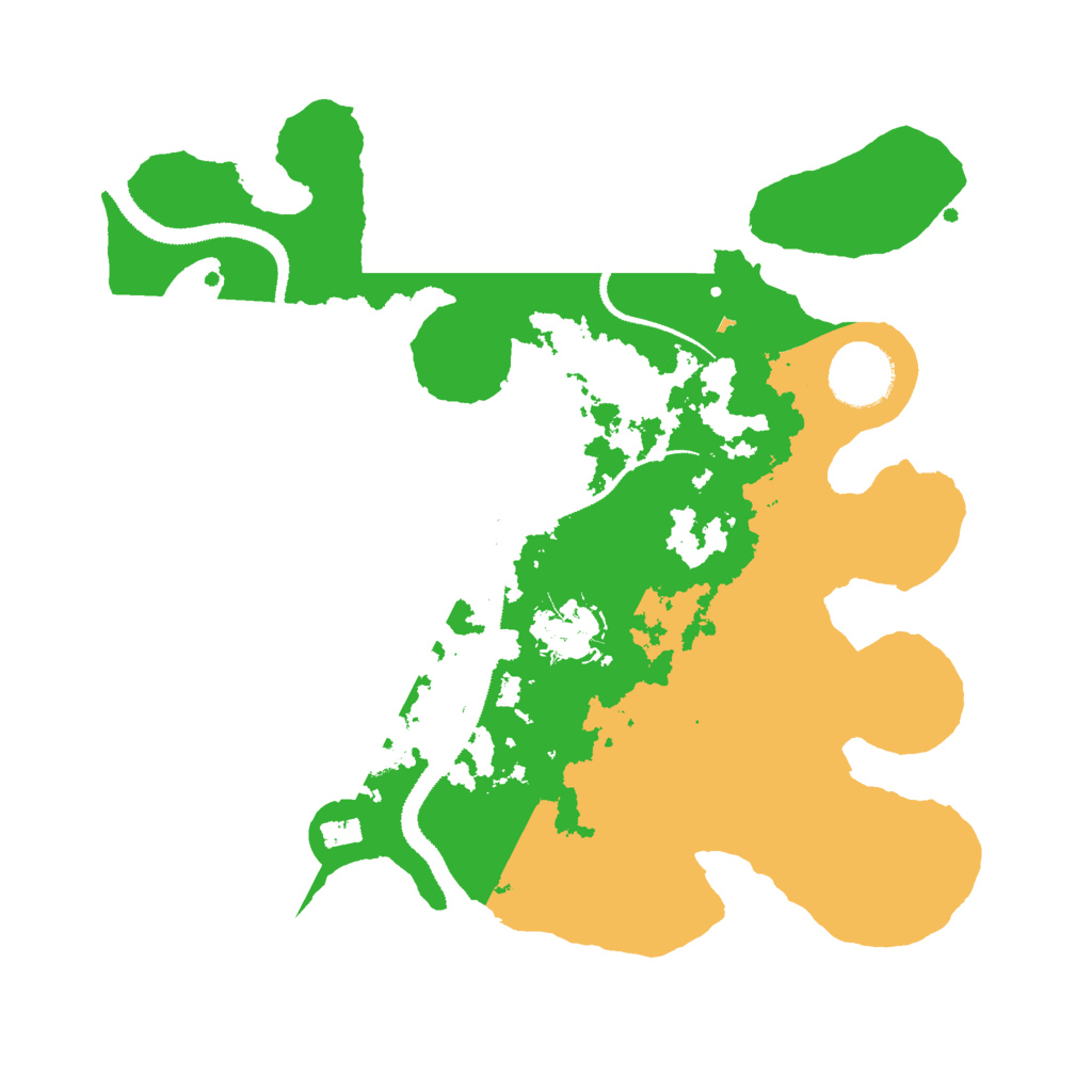 Biome Rust Map: Procedural Map, Size: 3000, Seed: 20260219