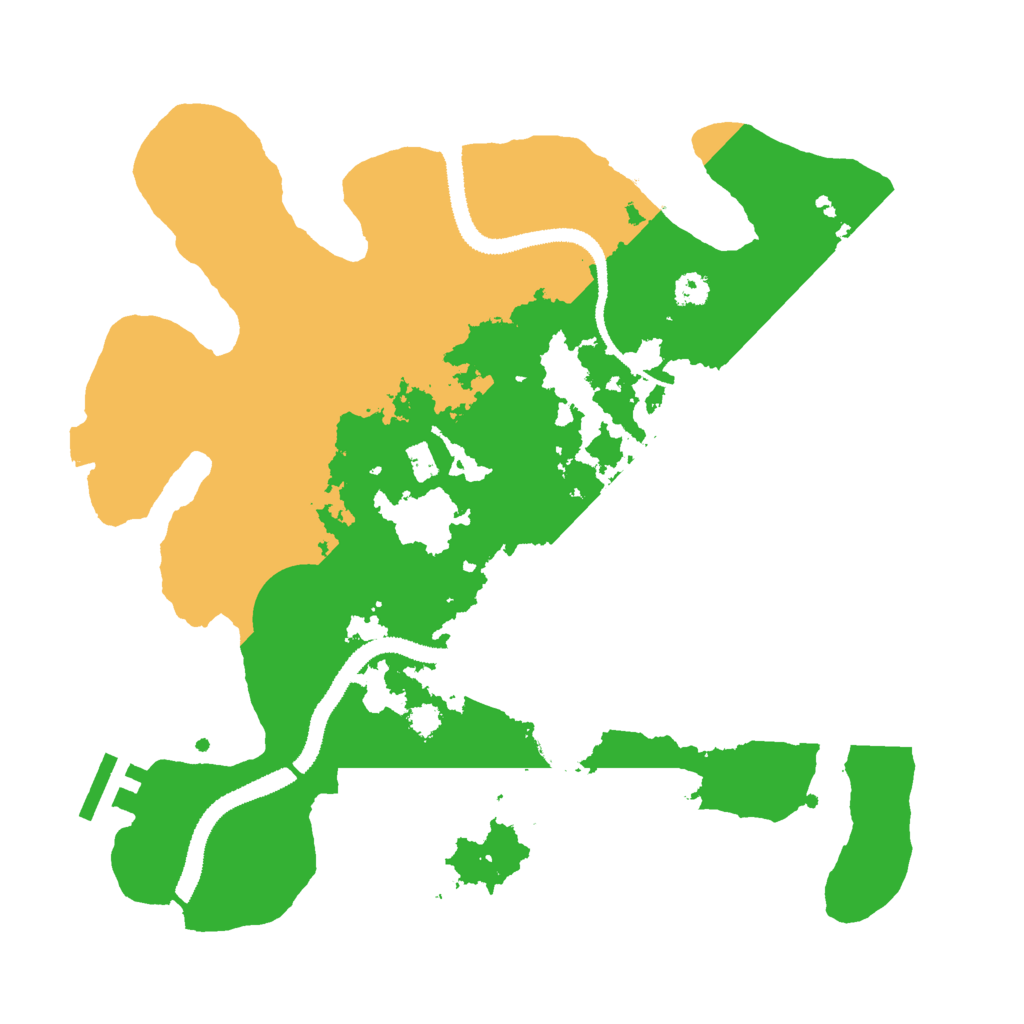 Biome Rust Map: Procedural Map, Size: 3000, Seed: 1048765581