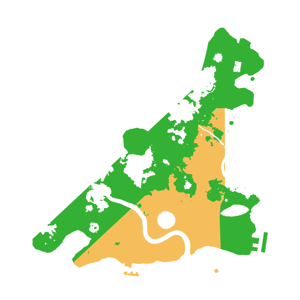Biome Rust Map: Procedural Map, Size: 3000, Seed: 6855