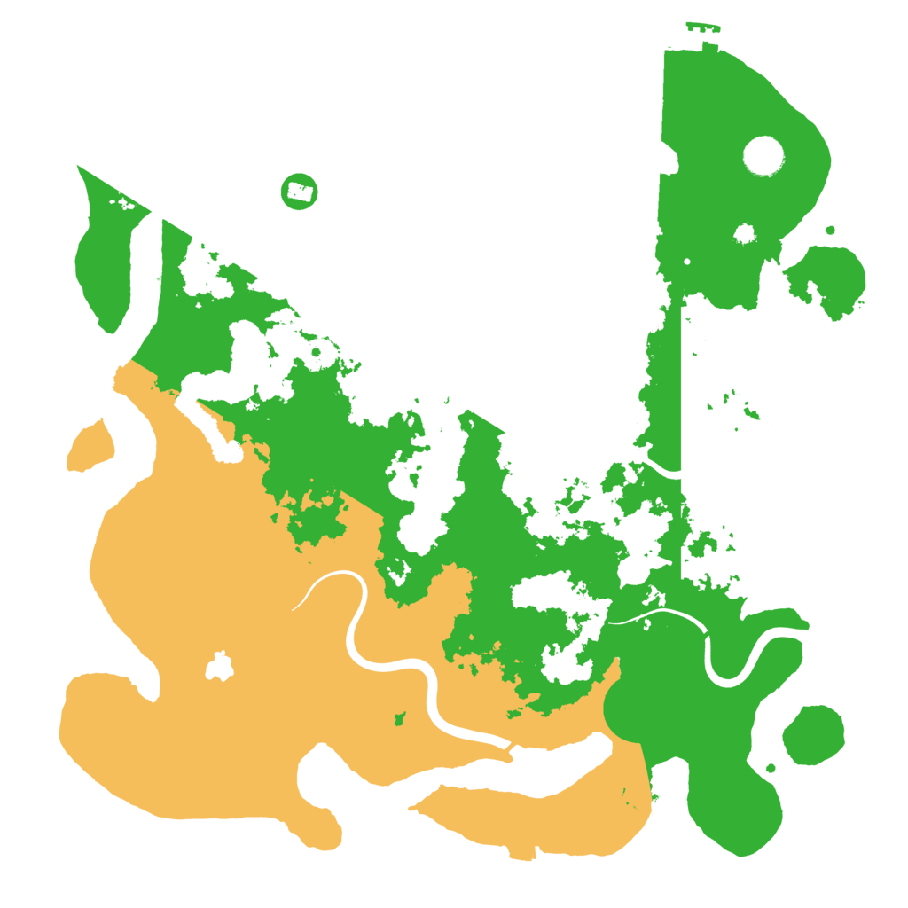 Biome Rust Map: Procedural Map, Size: 4000, Seed: 98906