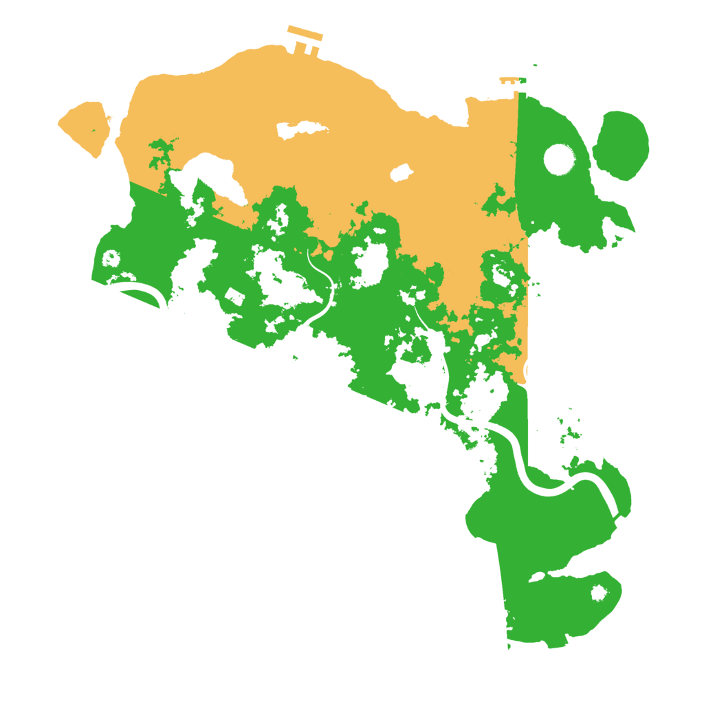 Biome Rust Map: Procedural Map, Size: 4000, Seed: 2132624314