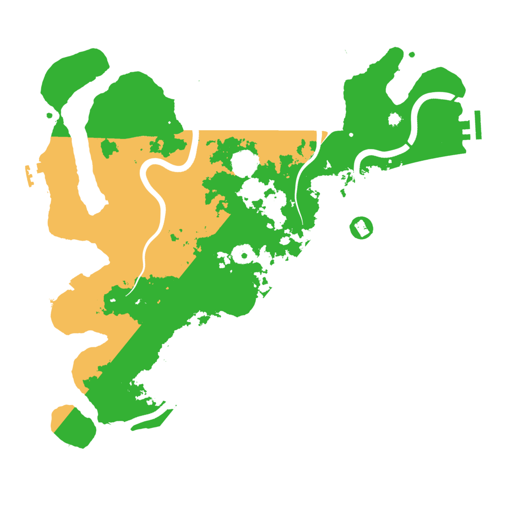 Biome Rust Map: Procedural Map, Size: 3650, Seed: 724191792