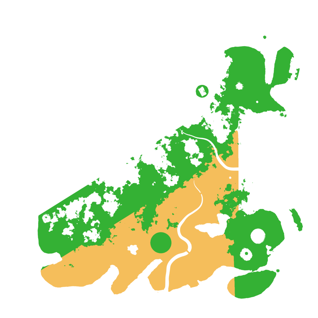 Biome Rust Map: Procedural Map, Size: 4000, Seed: 8018