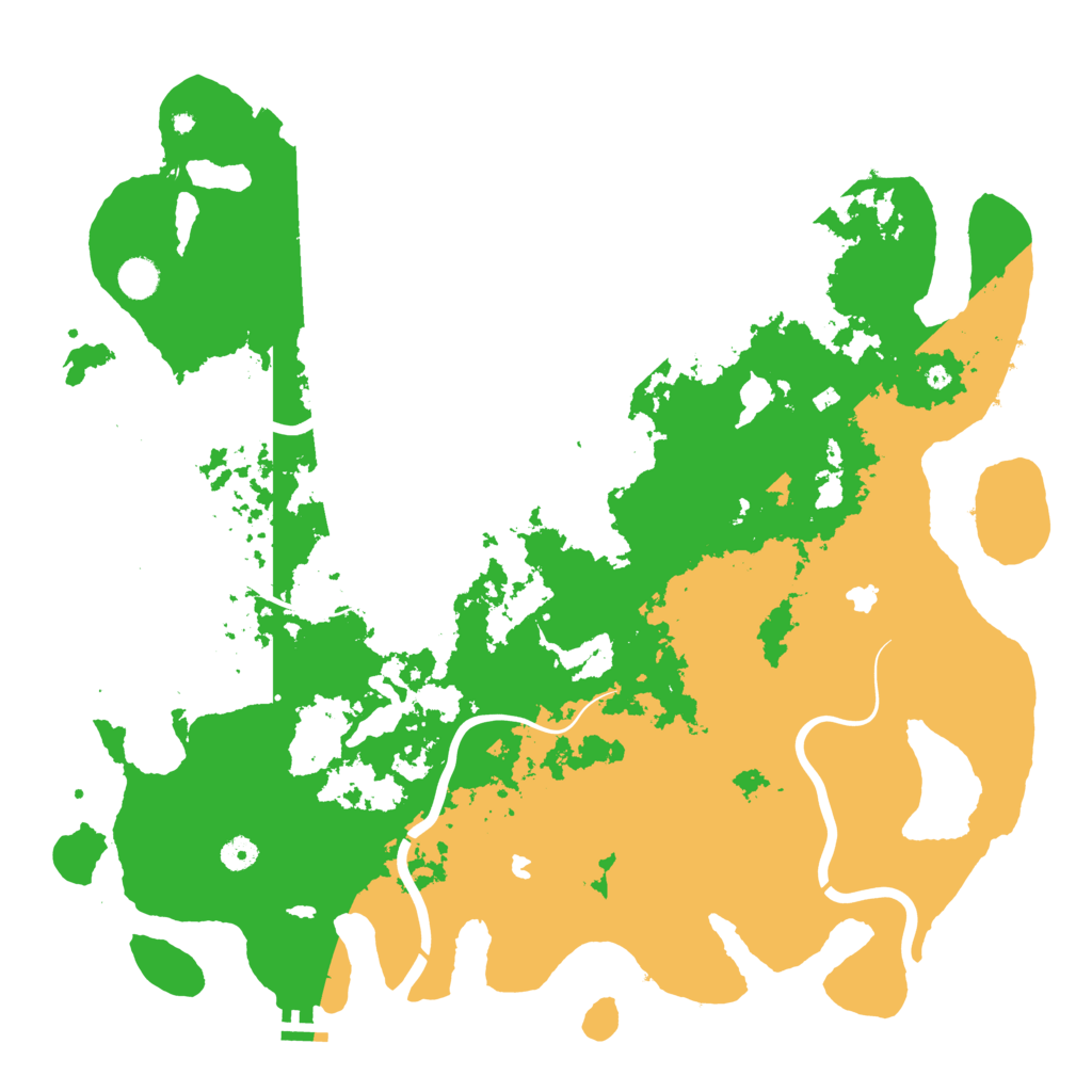 Biome Rust Map: Procedural Map, Size: 4700, Seed: 1809373189