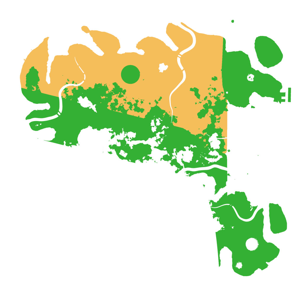 Biome Rust Map: Procedural Map, Size: 4250, Seed: 1833107517