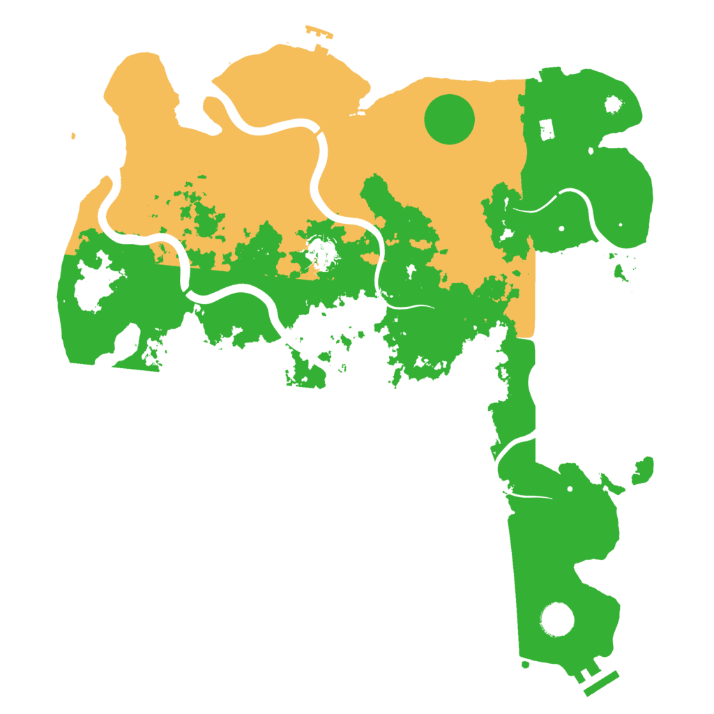 Biome Rust Map: Procedural Map, Size: 3750, Seed: 2936