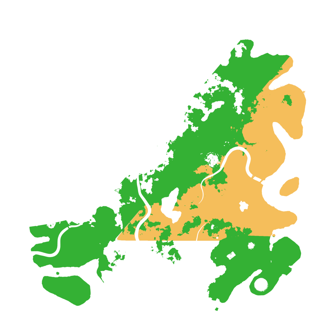 Biome Rust Map: Procedural Map, Size: 4250, Seed: 27084
