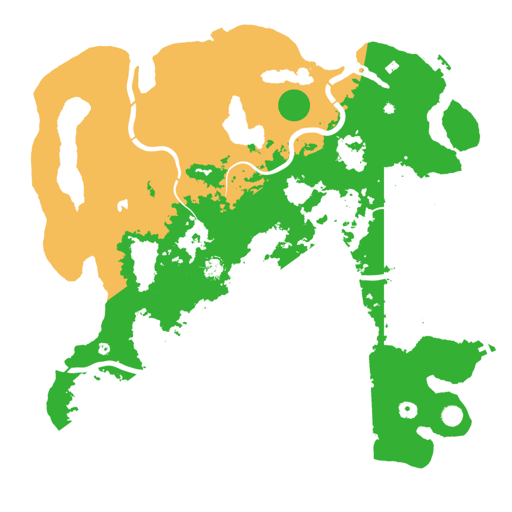 Biome Rust Map: Procedural Map, Size: 4250, Seed: 26236