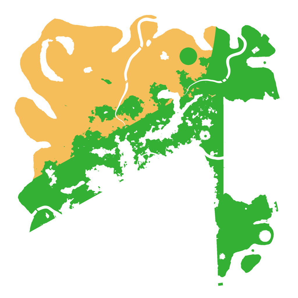 Biome Rust Map: Procedural Map, Size: 4500, Seed: 1772301600