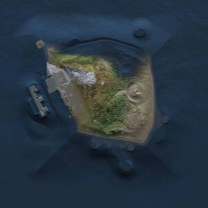 Thumbnail Rust Map: Procedural Map, Size: 1000, Seed: 82453492, 2 Monuments