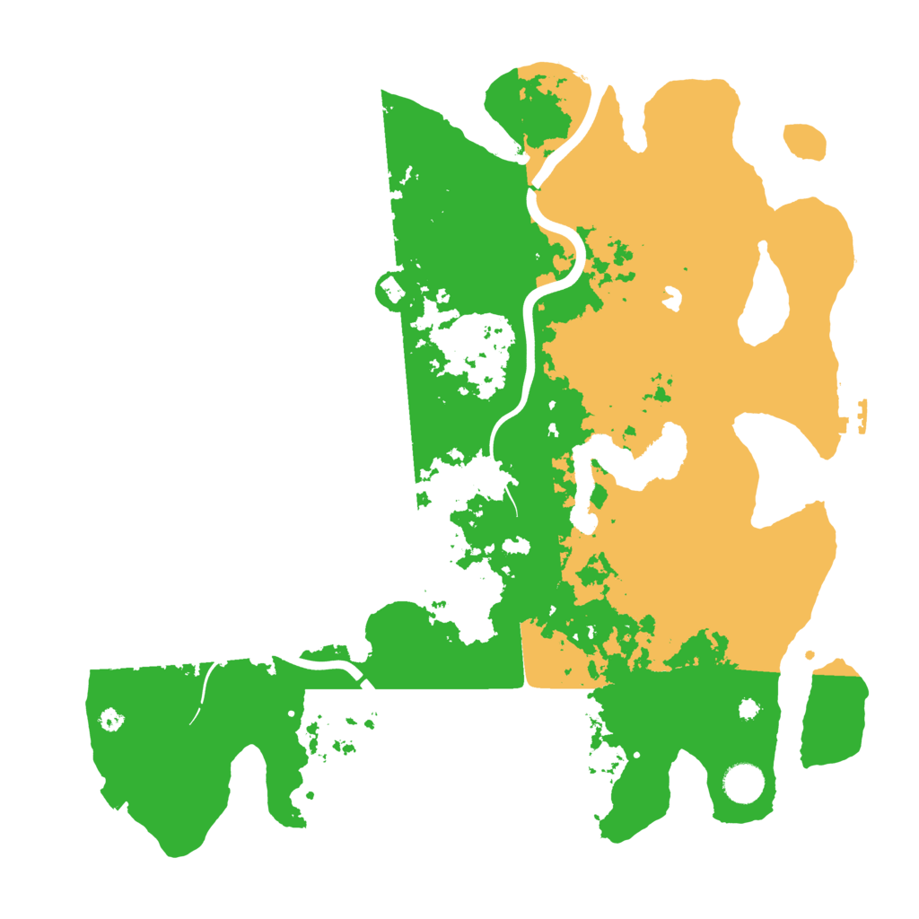 Biome Rust Map: Procedural Map, Size: 4000, Seed: 2019003535