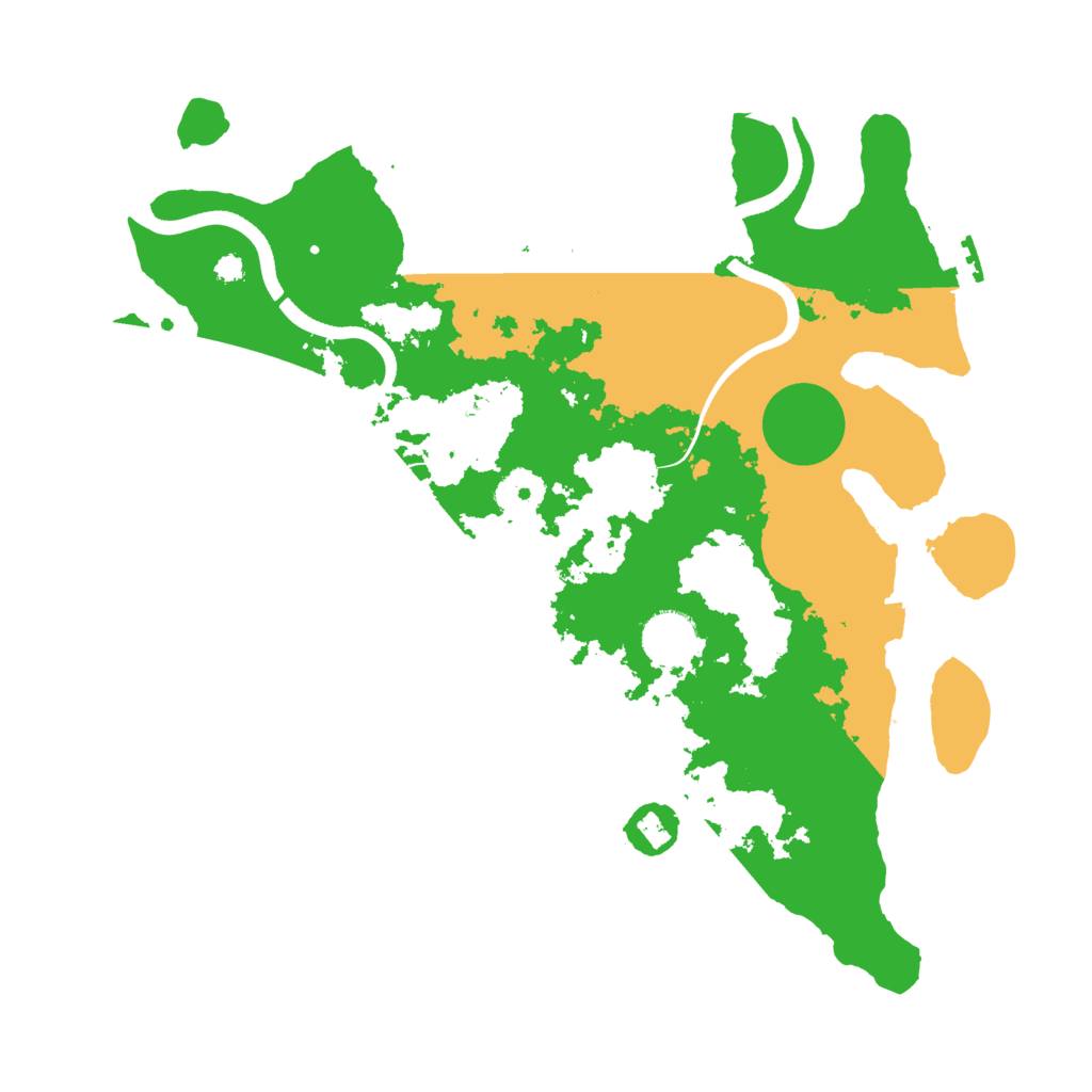 Biome Rust Map: Procedural Map, Size: 3500, Seed: 1448329468