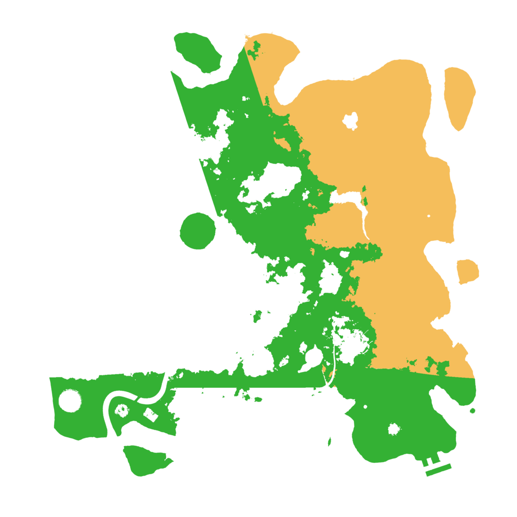 Biome Rust Map: Procedural Map, Size: 4000, Seed: 1741402904