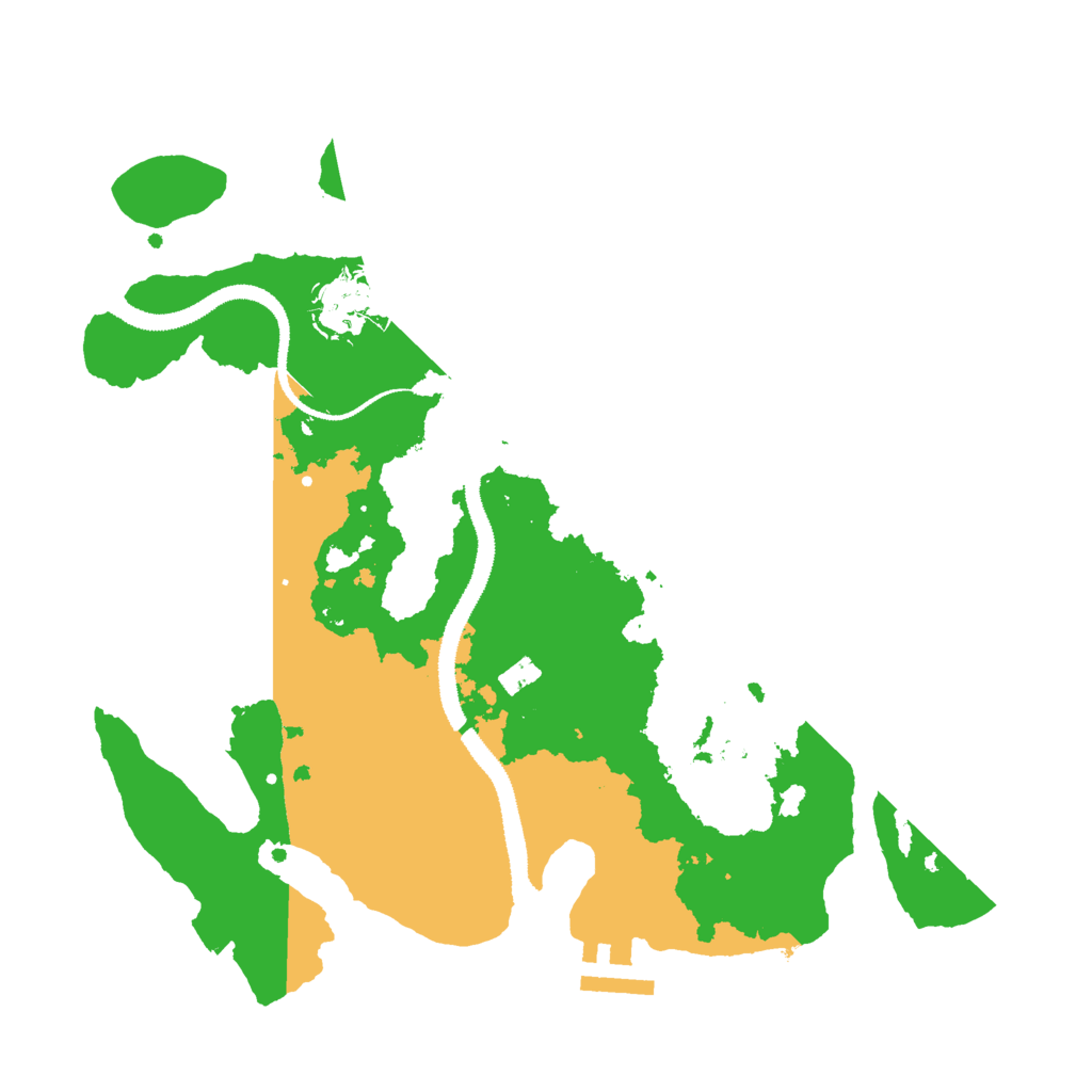 Biome Rust Map: Procedural Map, Size: 3000, Seed: 1698931520