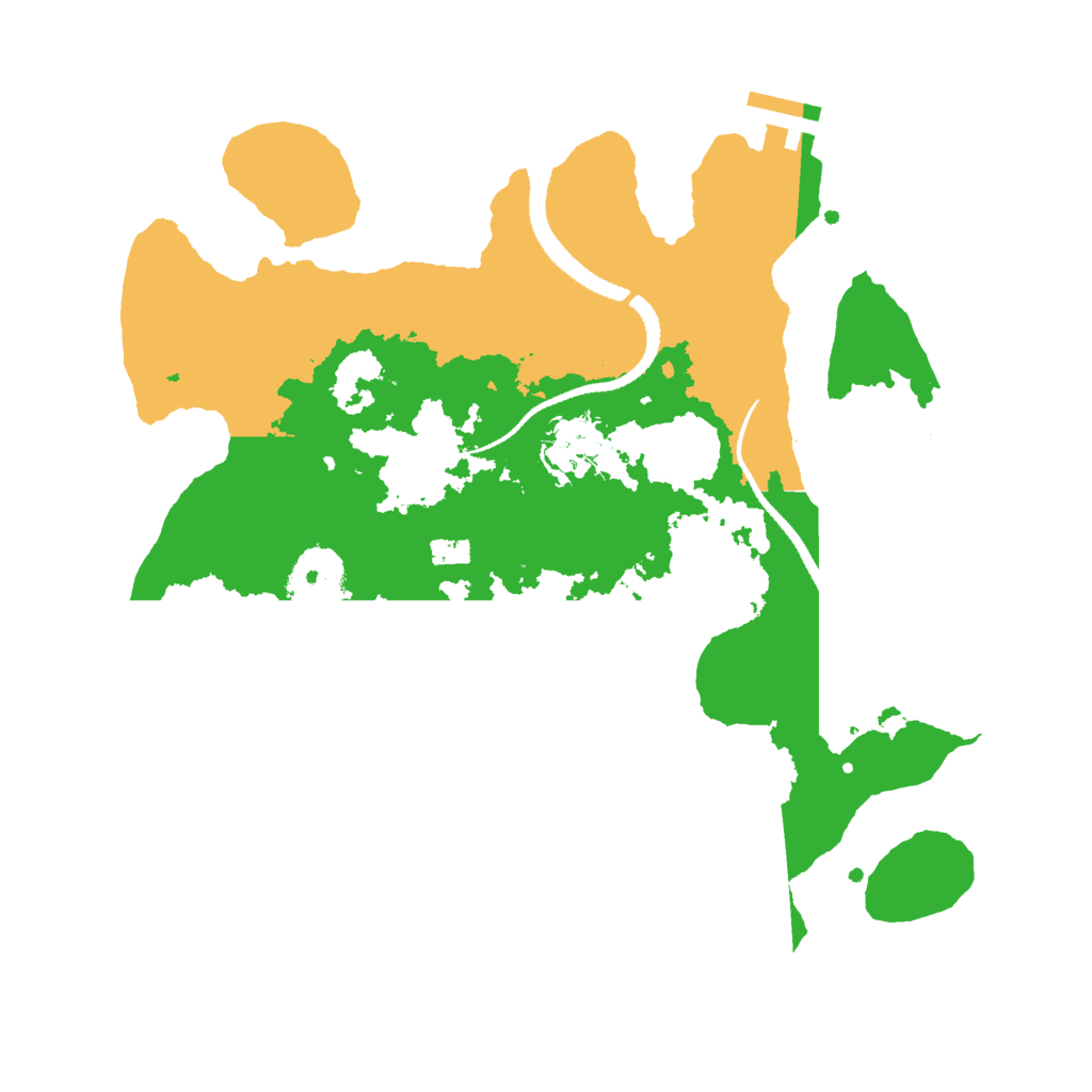 Biome Rust Map: Procedural Map, Size: 3000, Seed: 56786