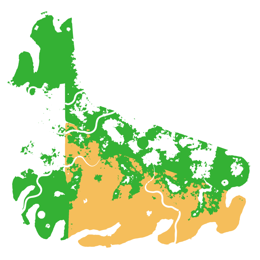 Biome Rust Map: Procedural Map, Size: 6000, Seed: 189515093