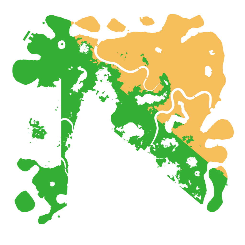 Biome Rust Map: Procedural Map, Size: 4500, Seed: 212310163