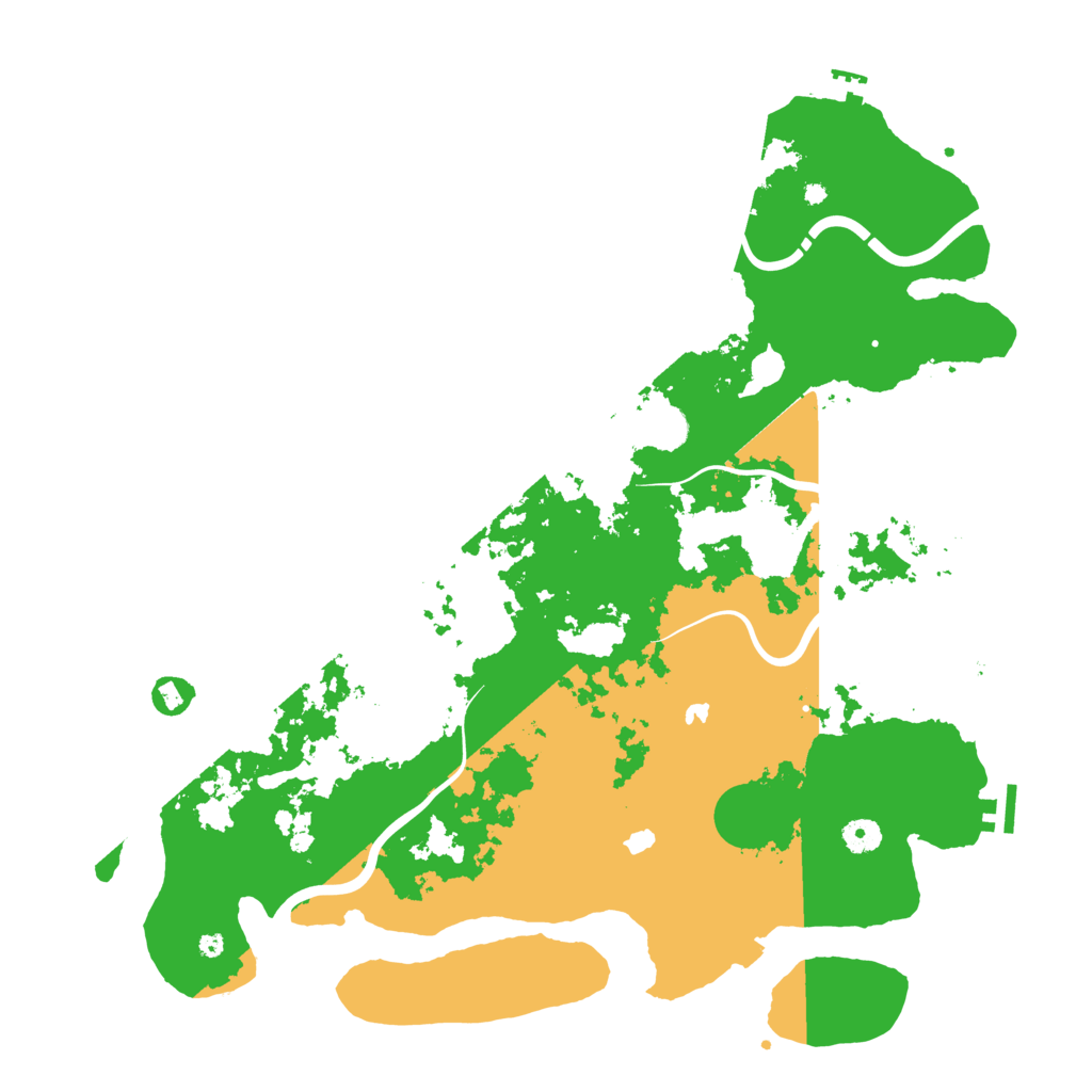 Biome Rust Map: Procedural Map, Size: 4500, Seed: 1739798798