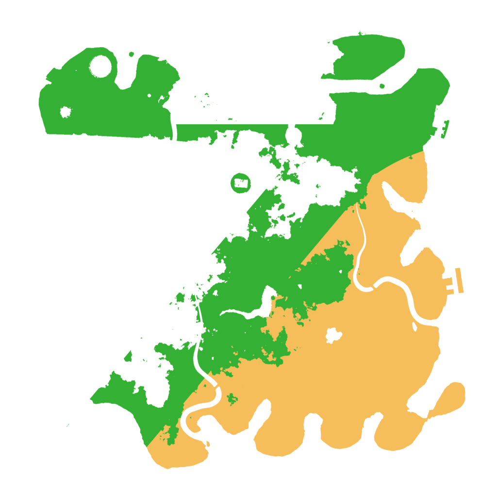 Biome Rust Map: Procedural Map, Size: 4000, Seed: 360703670