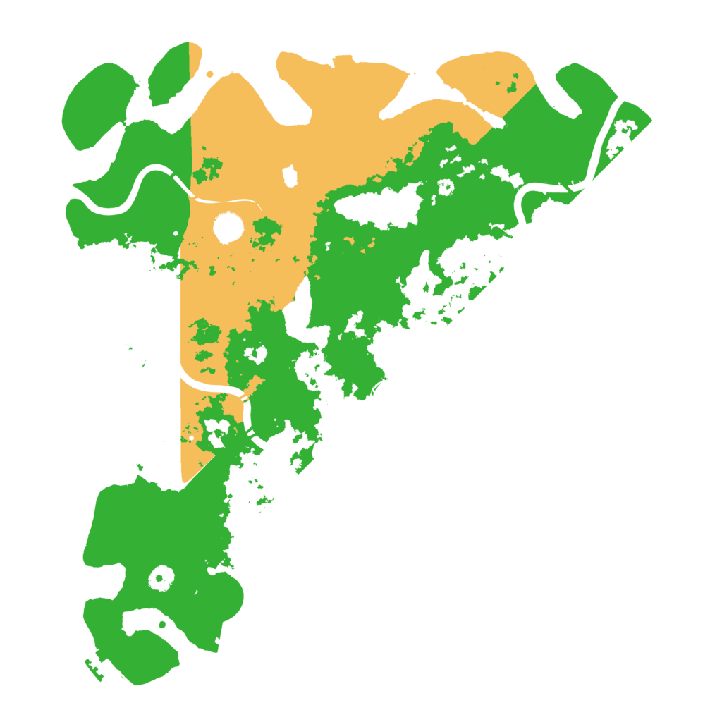 Biome Rust Map: Procedural Map, Size: 4250, Seed: 488761944