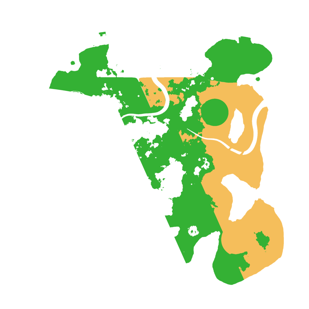 Biome Rust Map: Procedural Map, Size: 3000, Seed: 813371