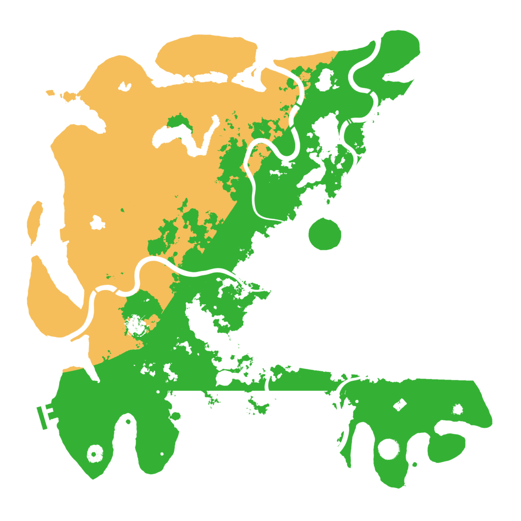 Biome Rust Map: Procedural Map, Size: 4500, Seed: 694206707