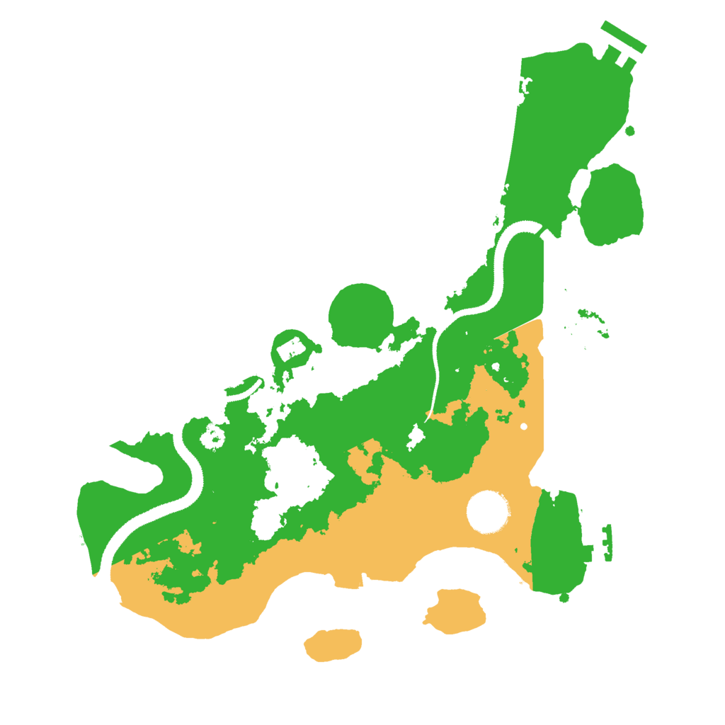 Biome Rust Map: Procedural Map, Size: 3000, Seed: 1777762077