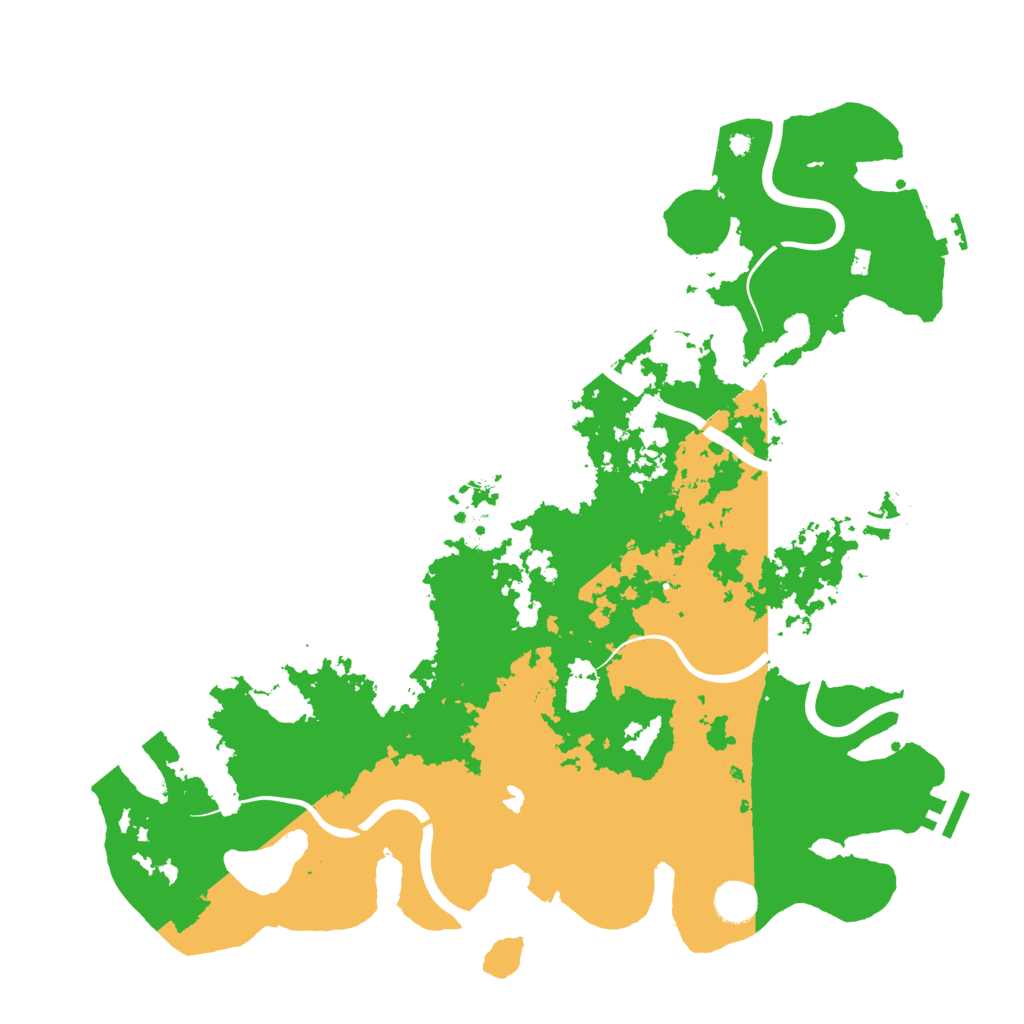 Biome Rust Map: Procedural Map, Size: 4250, Seed: 1358227066