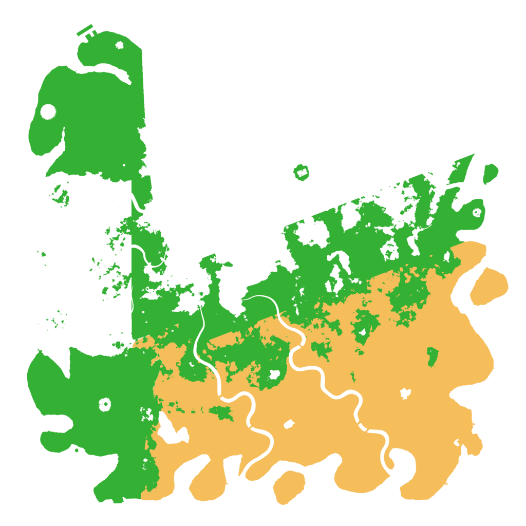 Biome Rust Map: Procedural Map, Size: 6000, Seed: 1538826305