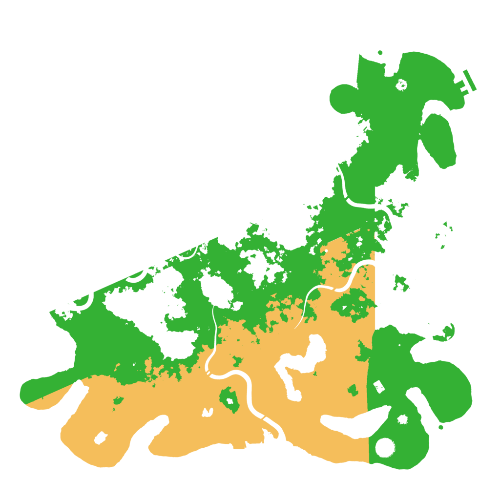 Biome Rust Map: Procedural Map, Size: 4500, Seed: 604459780