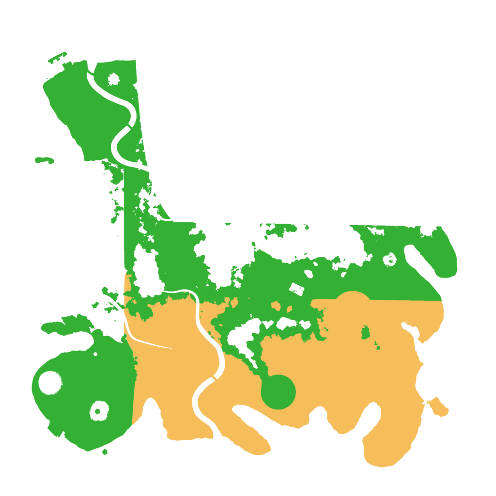 Biome Rust Map: Procedural Map, Size: 3750, Seed: 26968