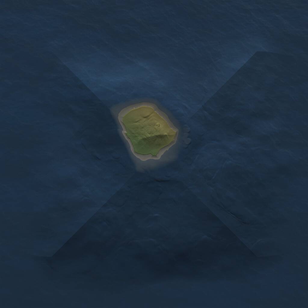 Rust Map: Procedural Map, Size: 1000, Seed: 84896155, 1 Monuments