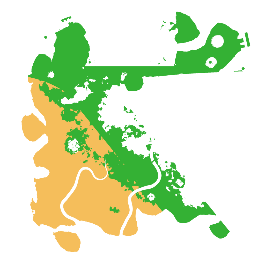 Biome Rust Map: Procedural Map, Size: 3750, Seed: 478989956
