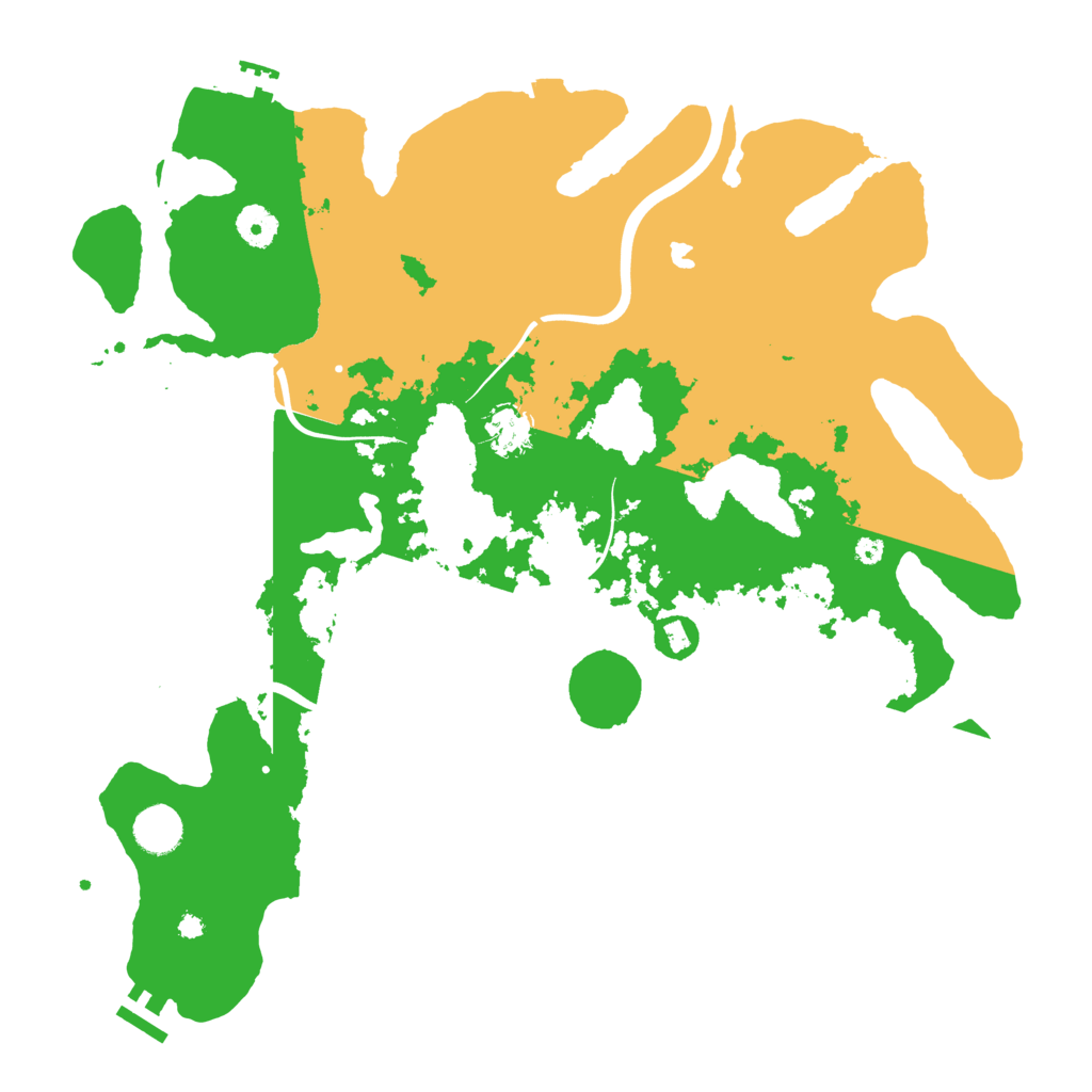 Biome Rust Map: Procedural Map, Size: 4000, Seed: 1503554993