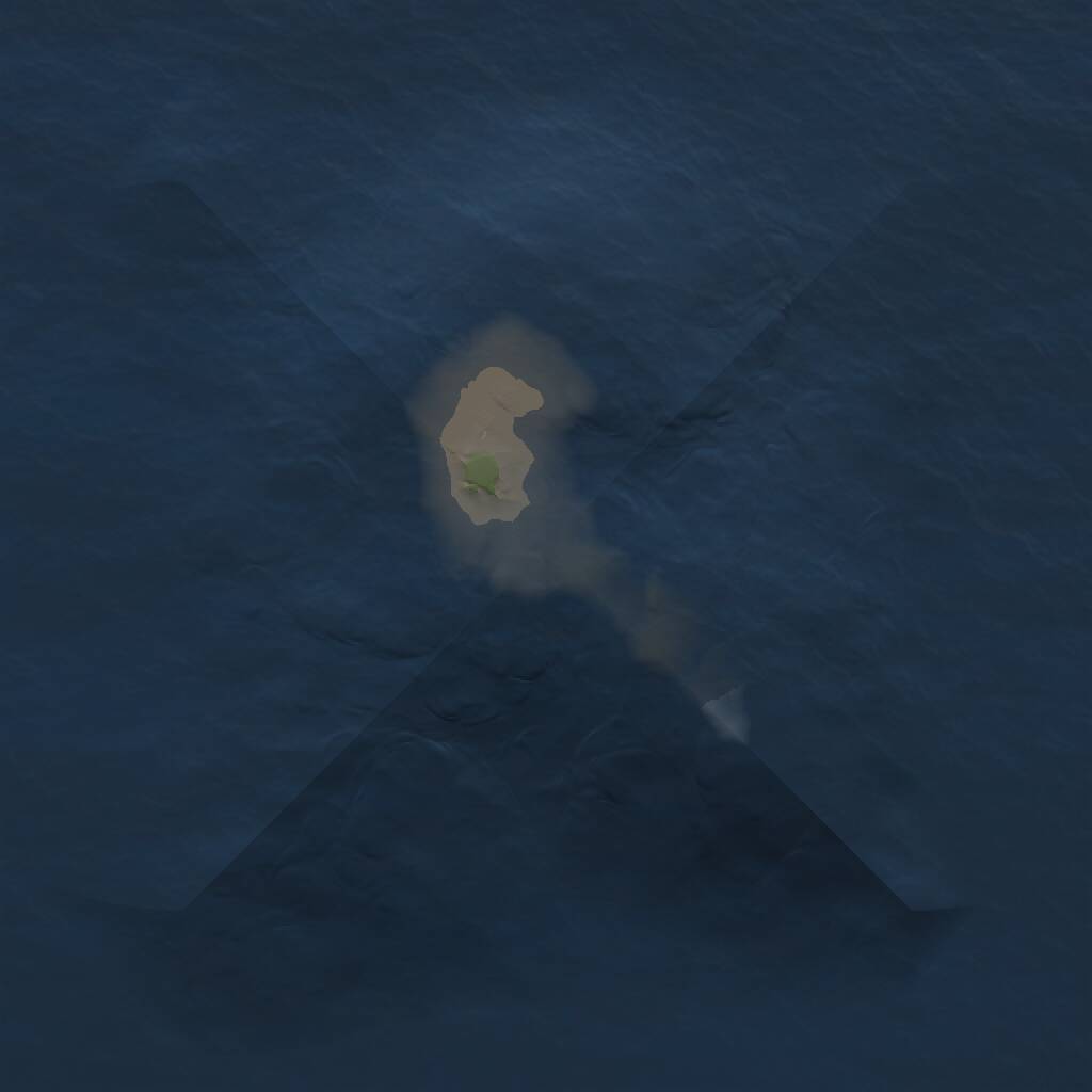 Rust Map: Procedural Map, Size: 1000, Seed: 1401176485, 1 Monuments
