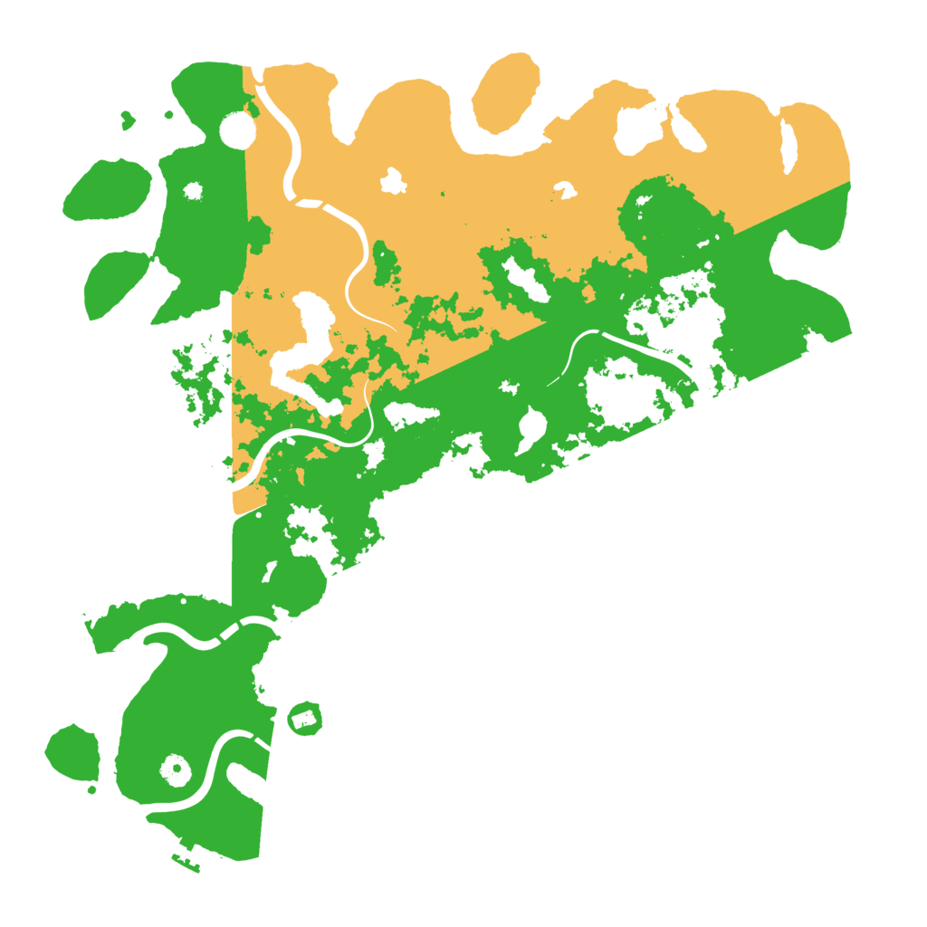 Biome Rust Map: Procedural Map, Size: 4500, Seed: 853479519