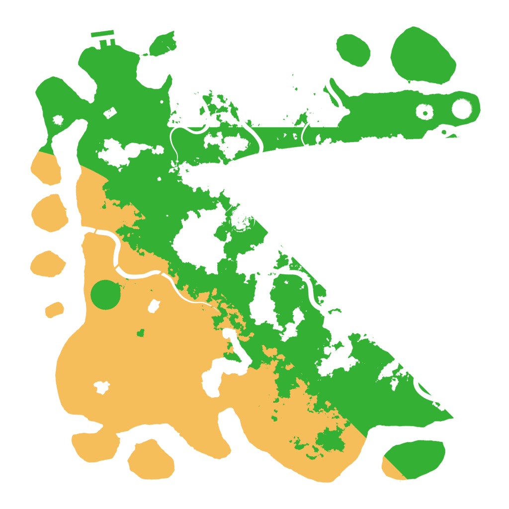 Biome Rust Map: Procedural Map, Size: 4500, Seed: 45004500