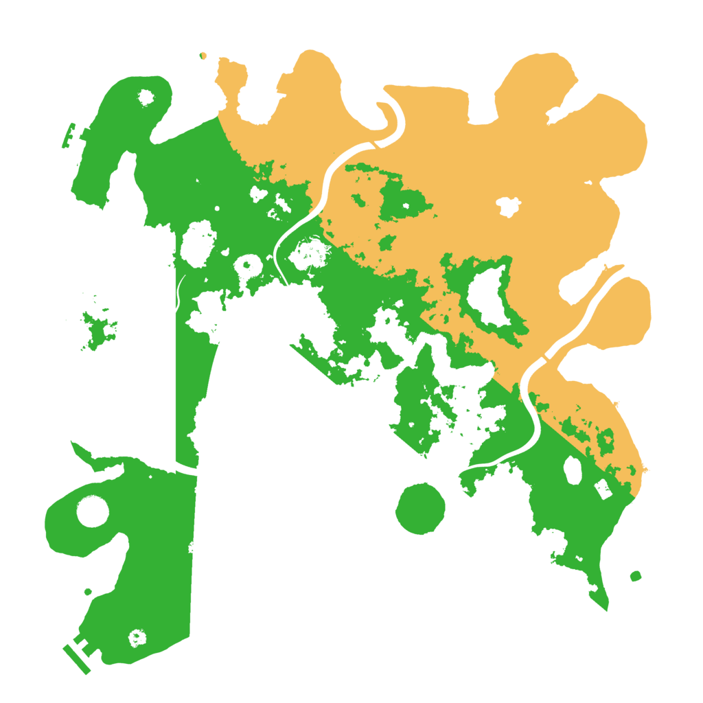 Biome Rust Map: Procedural Map, Size: 4000, Seed: 1753600432