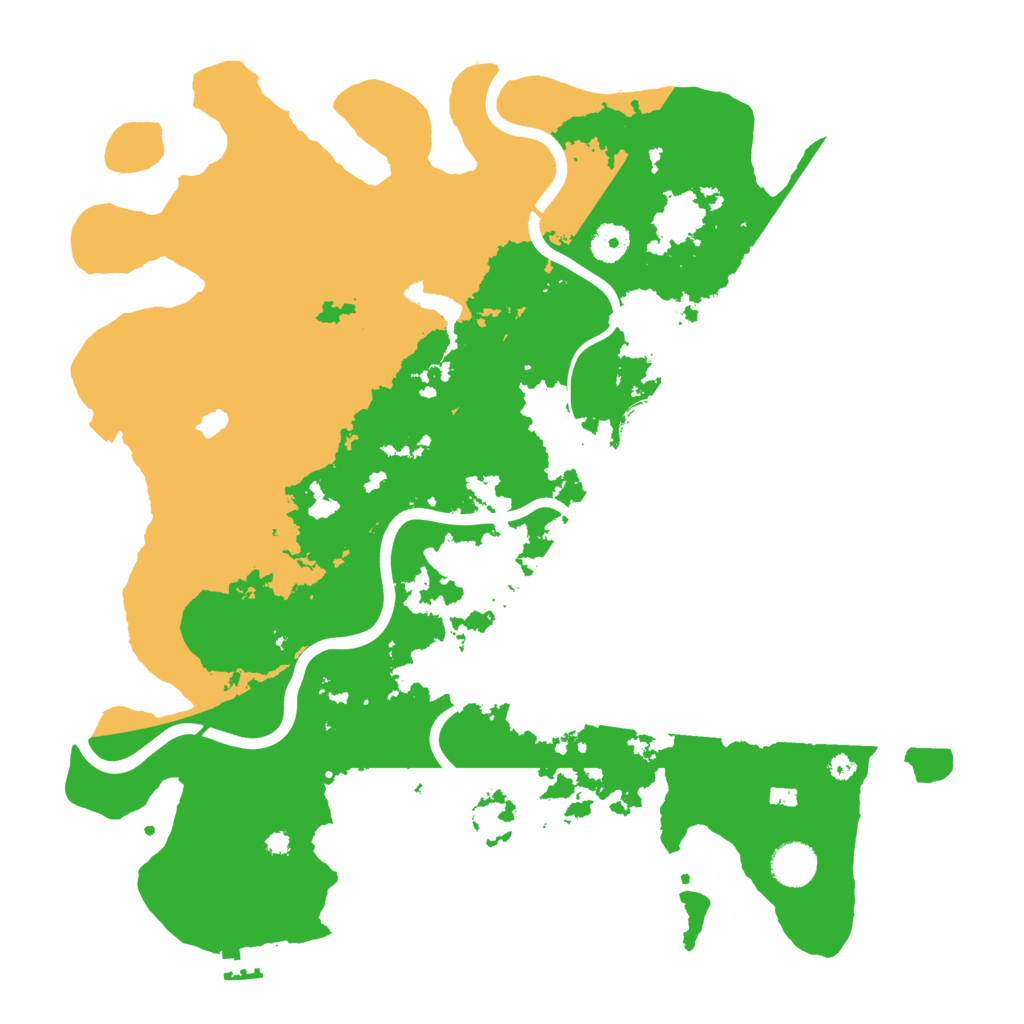 Biome Rust Map: Procedural Map, Size: 4000, Seed: 345900