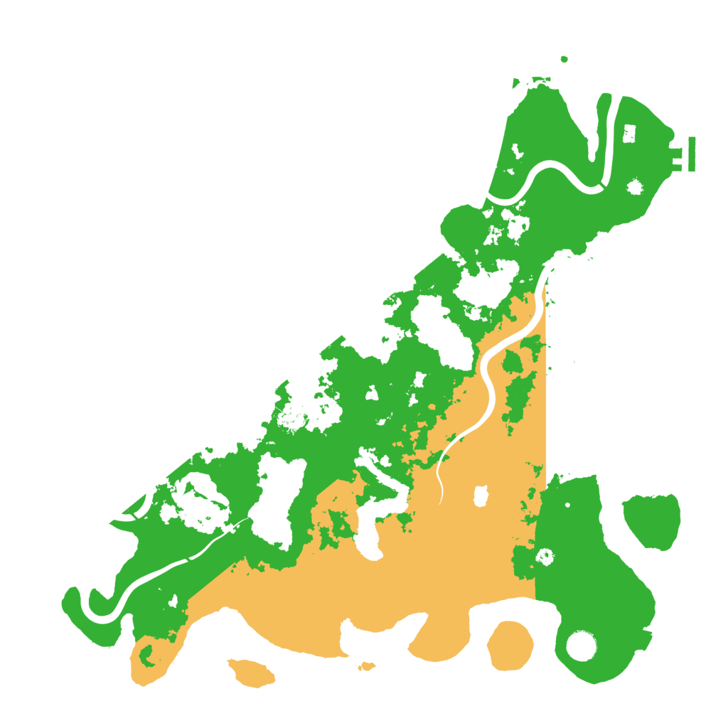 Biome Rust Map: Procedural Map, Size: 4250, Seed: 520146846