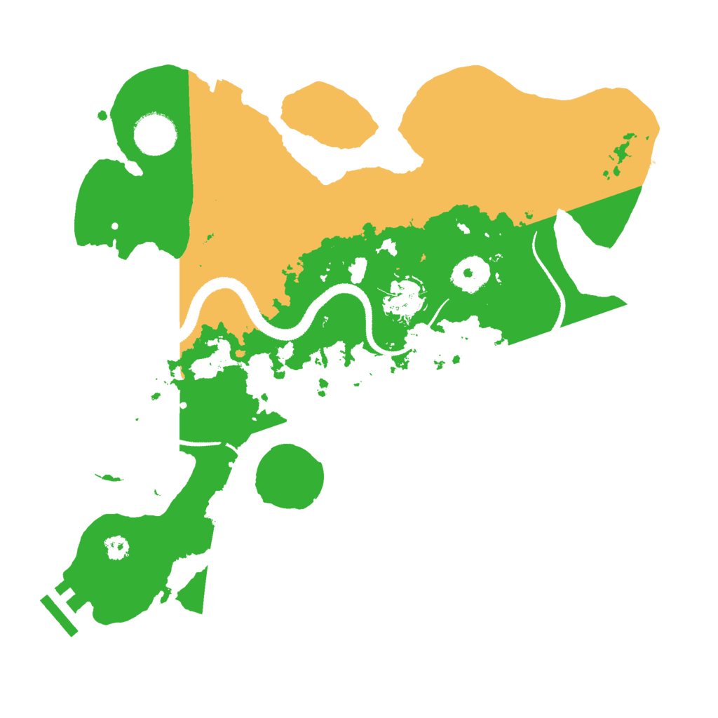 Biome Rust Map: Procedural Map, Size: 3000, Seed: 1951441903