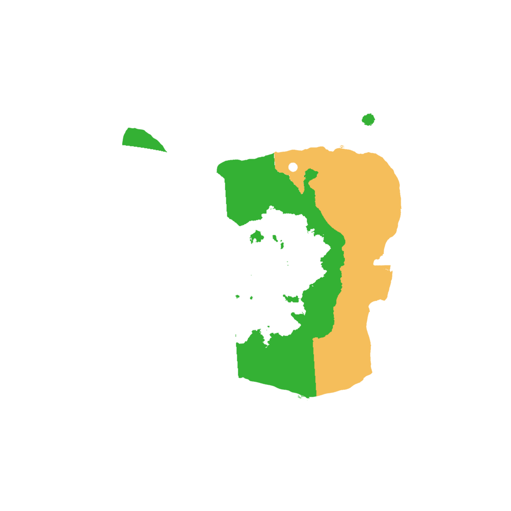 Biome Rust Map: Procedural Map, Size: 1694, Seed: 100