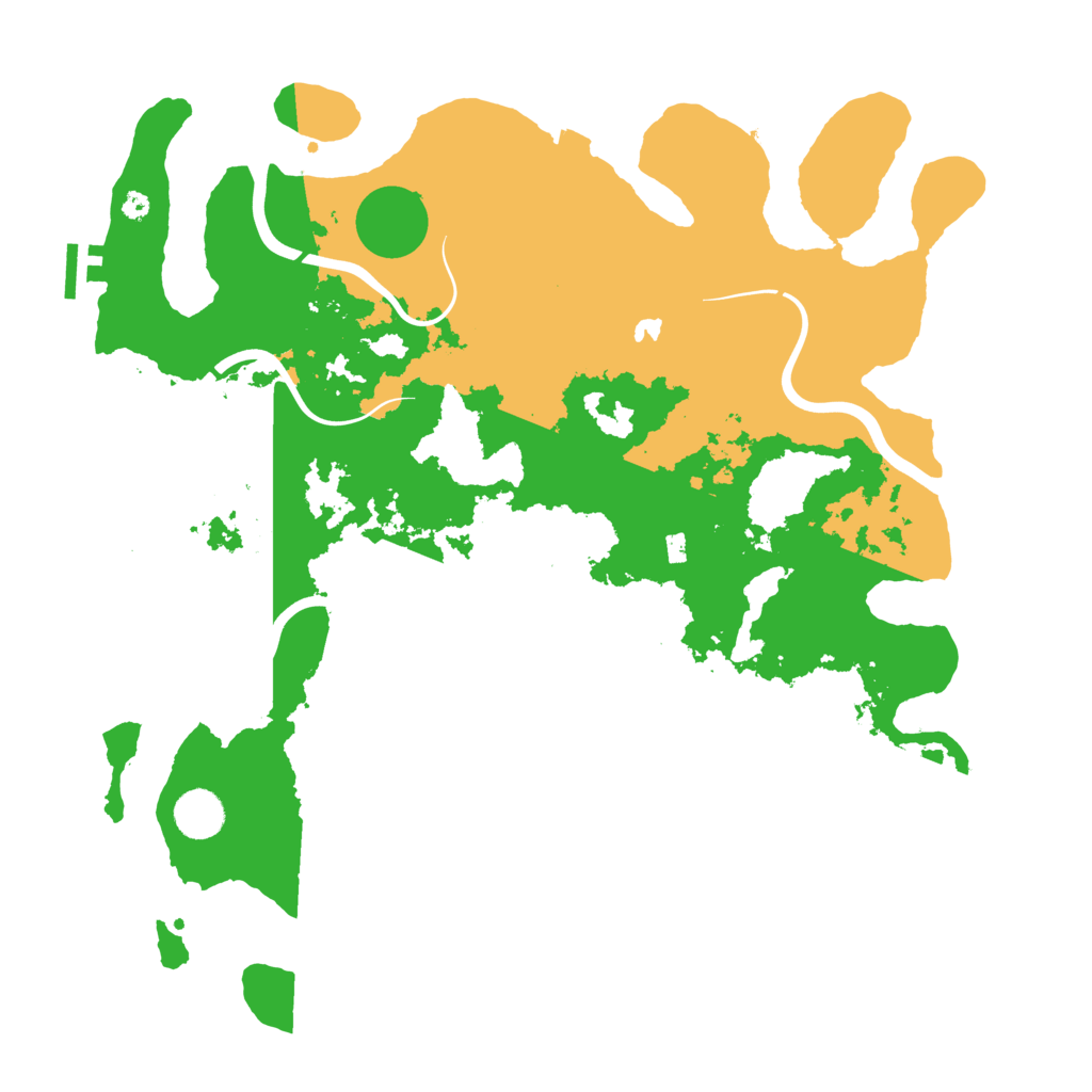 Biome Rust Map: Procedural Map, Size: 4000, Seed: 1746507555