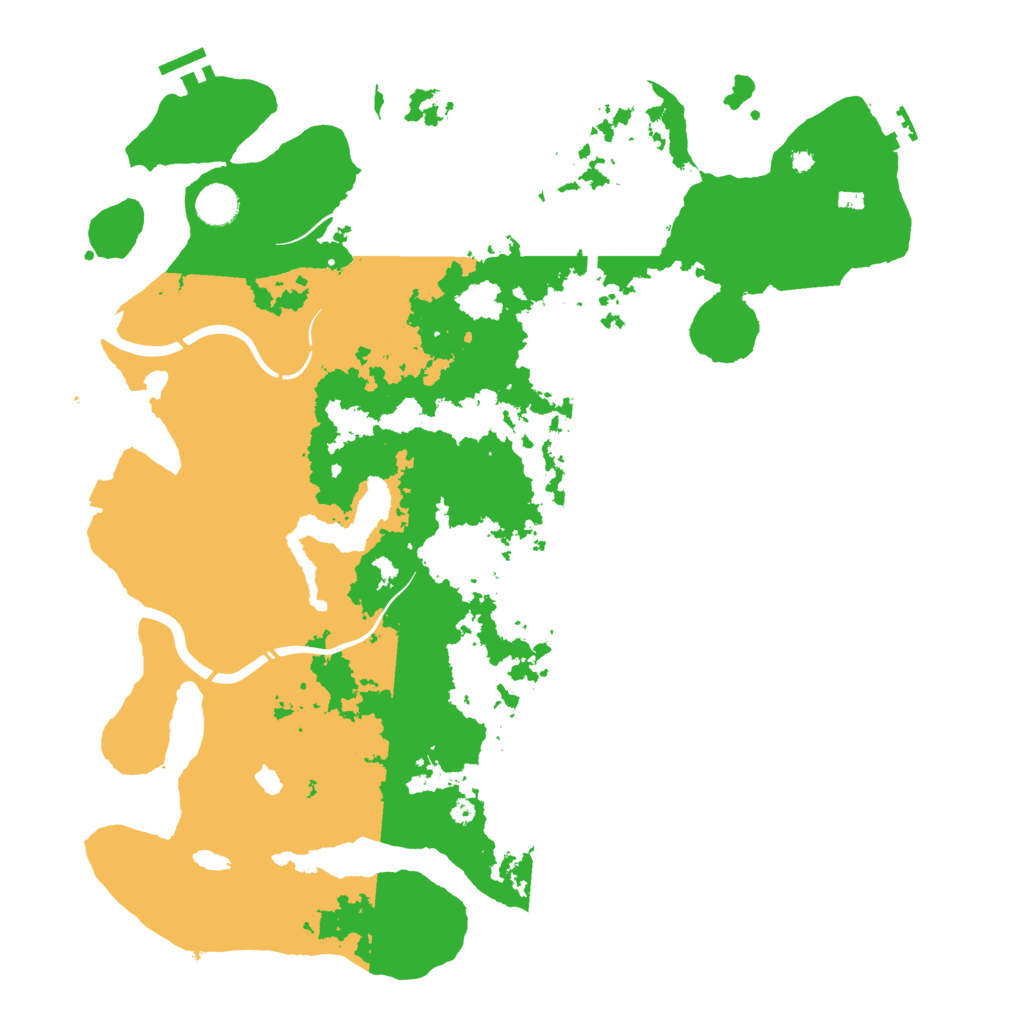 Biome Rust Map: Procedural Map, Size: 4250, Seed: 2124446483