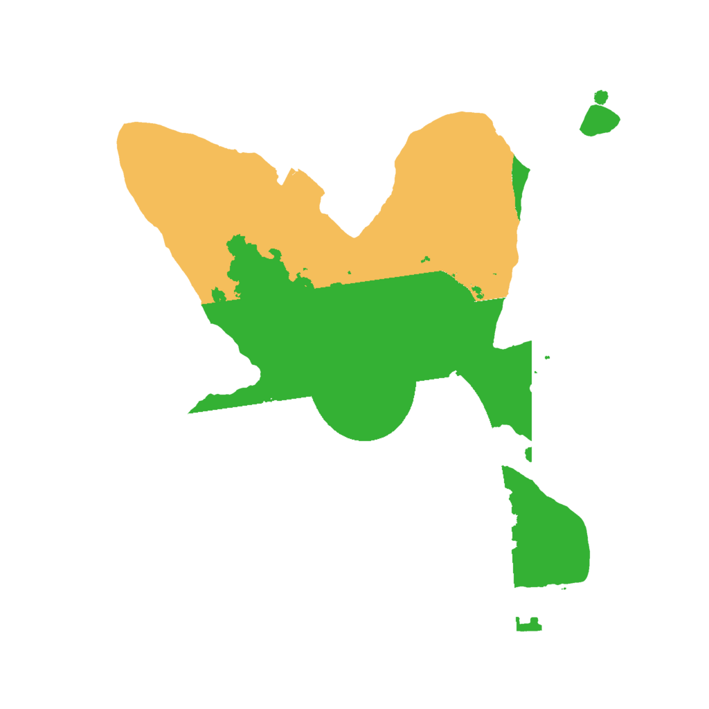 Biome Rust Map: Procedural Map, Size: 2000, Seed: 23213