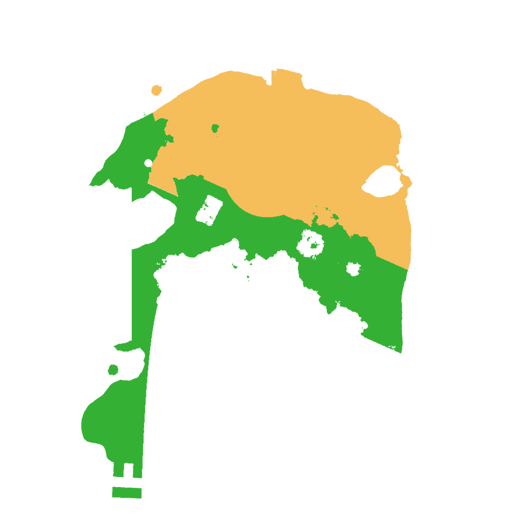 Biome Rust Map: Procedural Map, Size: 2000, Seed: 1772296456