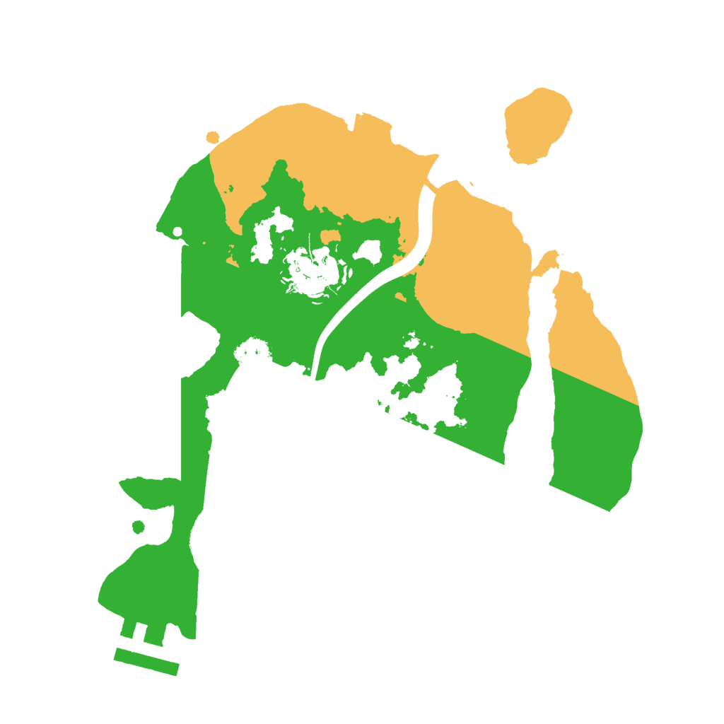 Biome Rust Map: Procedural Map, Size: 2250, Seed: 1772296456