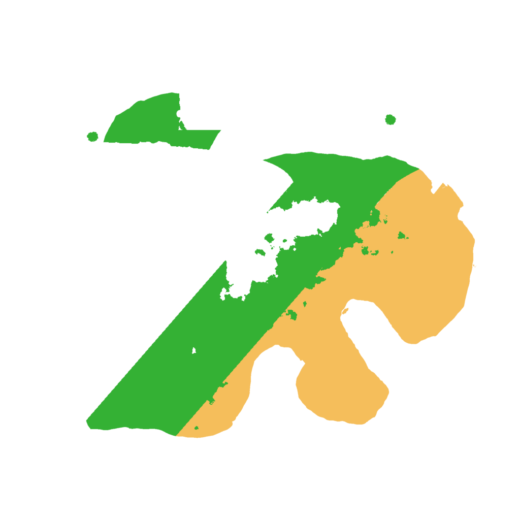 Biome Rust Map: Procedural Map, Size: 2000, Seed: 2095942737