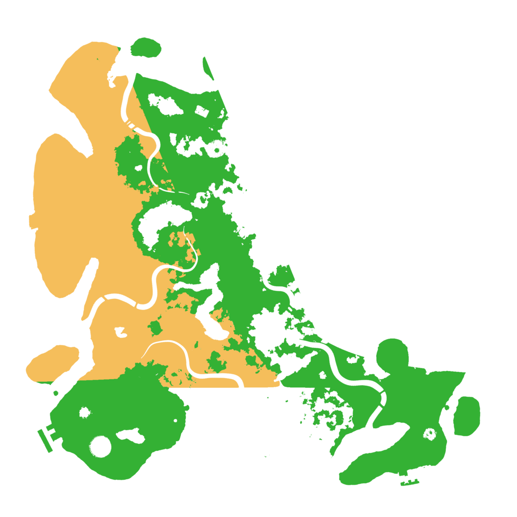 Biome Rust Map: Procedural Map, Size: 4250, Seed: 1986063581